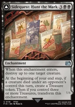 Sidequest: Hunt the Mark // Yiazmat, Ultimate Mark - Magic: The Gathering - FINAL FANTASY (Uncommon) [FIN-119] Immagine principale del prodotto