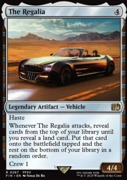 The Regalia - Magic: The Gathering - FINAL FANTASY (Rare) [FIN-267] Hover Image