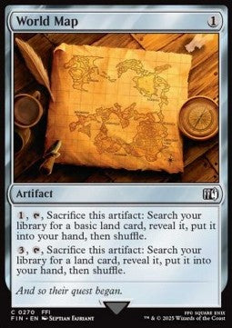 World Map - Magic: The Gathering - FINAL FANTASY (Common) [FIN-270] Hauptbild
