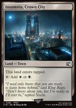 Insomnia, Crown City - Magic: The Gathering - FINAL FANTASY (Land) [FIN-282] Hauptbild