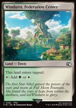 Windurst, Federation Center - FINAL FANTASY (Land) [FIN-292] Main image