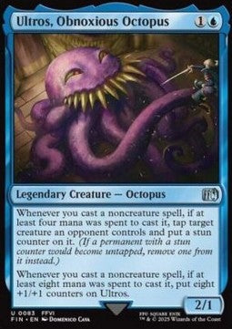 Ultros, Obnoxious Octopus - Magic: The Gathering - FINAL FANTASY (Uncommon) [FIN-83] Main image