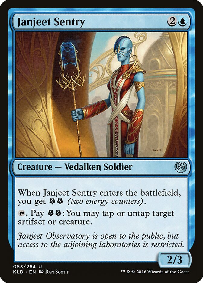 Janjeet Sentry - Kaladesh (Uncommon) [KLD-53]
