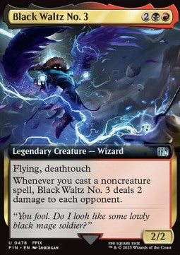 Black Waltz No. 3 - Magic: The Gathering - FINAL FANTASY: Extras (Uncommon) [XFIN-478] Hauptbild