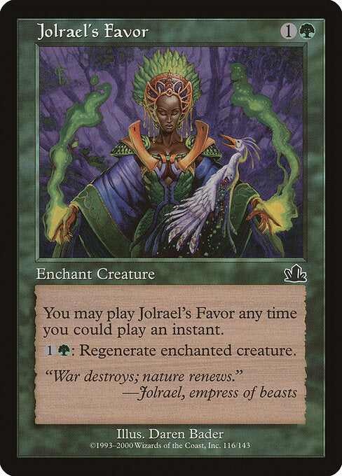 Jolrael's Favor – Prophecy (PCY-116) Magic: The Gathering card | LC-REM-20260804-15526039290188-8275ecd7-f119-4cca-bef1-626a3272dd2c