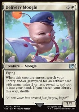 Delivery Moogle - Magic: The Gathering - FINAL FANTASY (Uncommon) [FIN-15] Hover Image