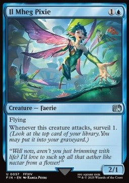 Il Mheg Pixie - Magic: The Gathering - FINAL FANTASY (Uncommon) [FIN-57] Immagine principale del prodotto