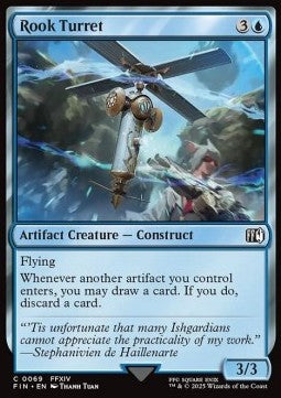 Rook Turret - Magic: The Gathering - FINAL FANTASY (Common) [FIN-69] Hover Image