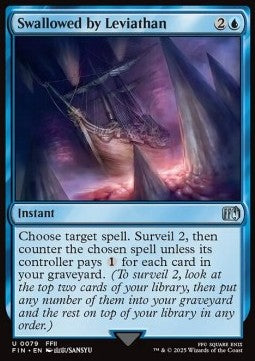 Swallowed by Leviathan - Magic: The Gathering - FINAL FANTASY (Uncommon) [FIN-79] Hauptbild