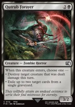 Qutrub Forayer - Magic: The Gathering - FINAL FANTASY (Common) [FIN-112] Hover Image