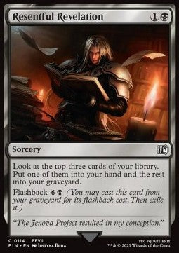 Resentful Revelation - Magic: The Gathering - FINAL FANTASY (Common) [FIN-114] Hover Image