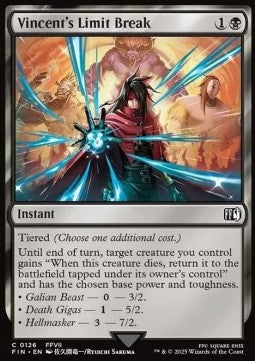 Vincent's Limit Break - Magic: The Gathering - FINAL FANTASY (Common) [FIN-126] Hauptbild