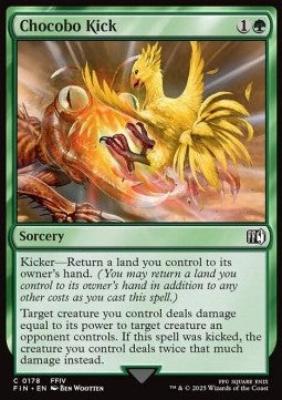 Chocobo Kick - Magic: The Gathering - FINAL FANTASY (Common) [FIN-178] Immagine principale del prodotto