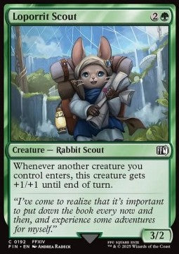 Loporrit Scout - Magic: The Gathering - FINAL FANTASY (Common) [FIN-192] Hover Image