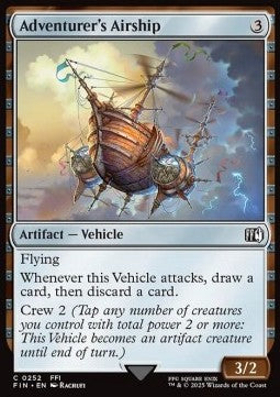 Adventurer's Airship - Magic: The Gathering - FINAL FANTASY (Common) [FIN-252] Main image