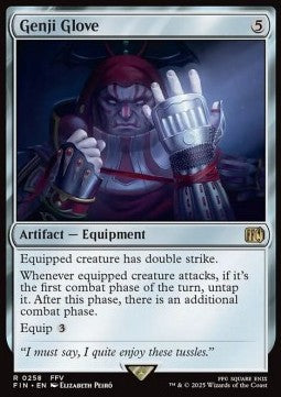 Genji Glove - Magic: The Gathering - FINAL FANTASY (Rare) [FIN-258] Hover Image