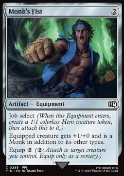 Monk's Fist - Magic: The Gathering - FINAL FANTASY (Common) [FIN-265] Image principale du produit