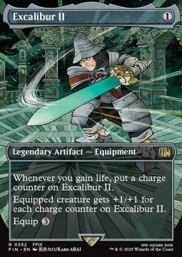 Excalibur II - Magic: The Gathering - FINAL FANTASY: Extras (Rare) [XFIN-352] Hover Image