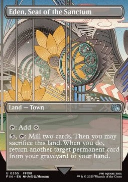 Eden, Seat of the Sanctum - Magic: The Gathering - FINAL FANTASY: Extras (Uncommon) [XFIN-355] Hauptbild