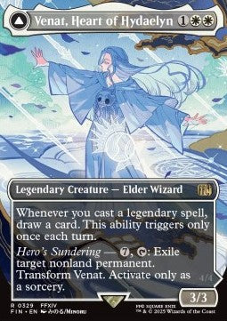 Venat, Heart of Hydaelyn // Hydaelyn, the Mothercrystal (V.1) - Magic: The Gathering - FINAL FANTASY: Extras (Rare) [XFIN-329] Immagine principale del prodotto