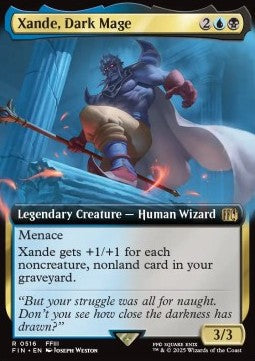Xande, Dark Mage (V.1) - Magic: The Gathering - FINAL FANTASY: Extras (Rare) [XFIN-516] Hover Image