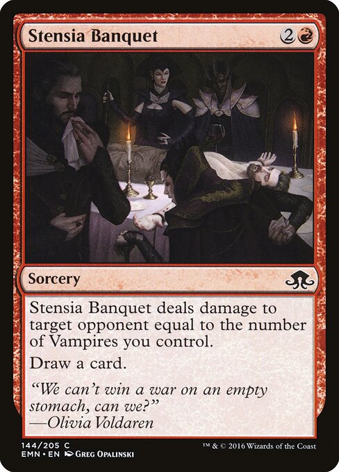 Stensia Banquet – Eldritch Moon (EMN-144) Magic: The Gathering card