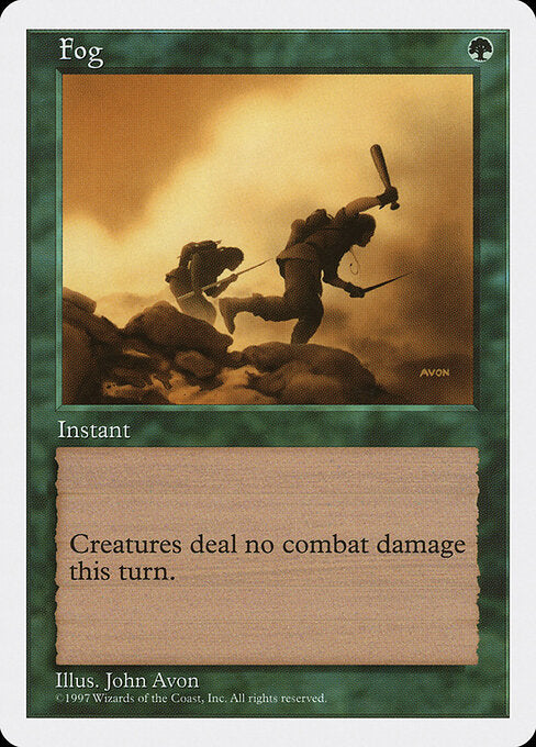 Fog – Fifth Edition (5ED-293) Magic: The Gathering card | LC-REM-20260804-15521982087500-82954c1c-8c58-48bf-aefe-e7ec5108a124 Hauptbild