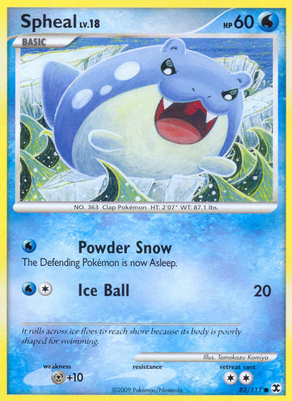 Spheal Lv.18 – Rising Rivals 82 – Pokémon TCG single card Image principale du produit