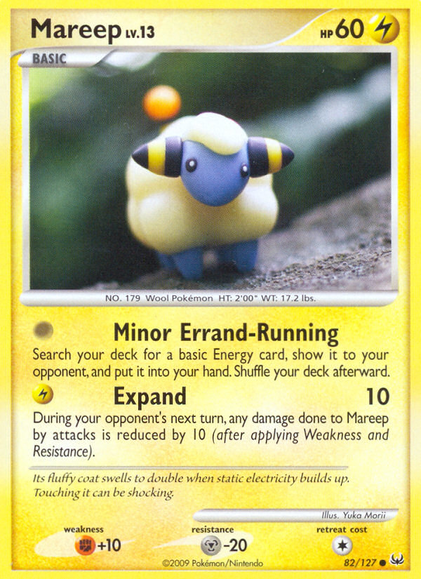 Mareep Lv.13 – Platinum 82 – Pokémon TCG single card Hoofdafbeelding