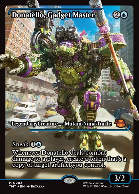 Donatello, Gadget Master – Teenage Mutant Ninja Turtles (TMT-283) Magic: The Gathering card | LC-REM-20260804-15675737735500-82bc7c05-d107-43db-89ba-5c5984925d72