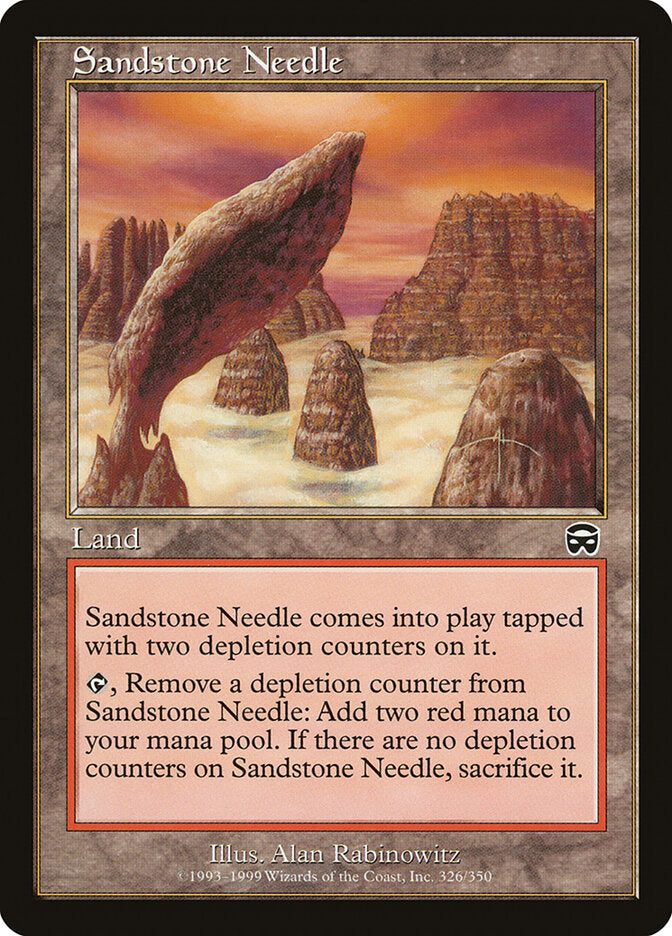Magic-kaart Sandstone Needle MMQ-326 uit Mercadian Masques (Common) Hauptbild