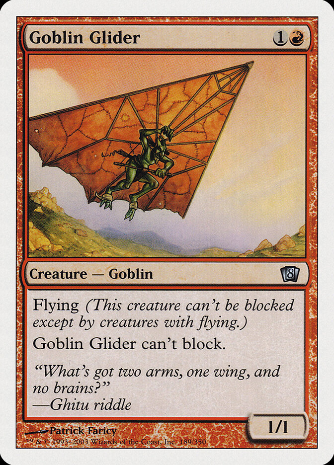 Goblin Glider - Eighth Edition (Uncommon) [8ED-189] Image principale du produit