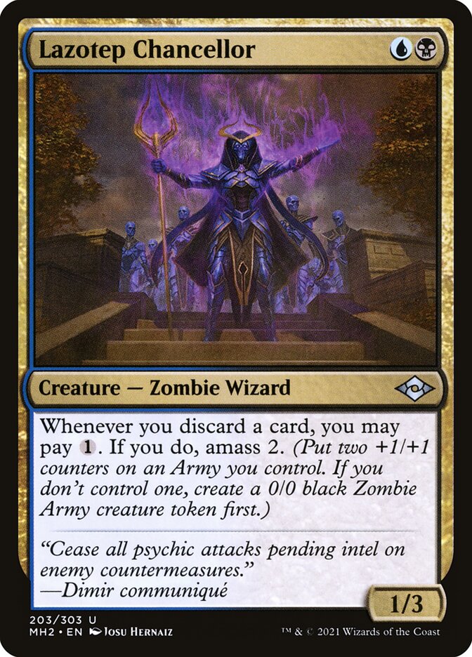 Lazotep Chancellor - Modern Horizons 2 (Uncommon) [MH2-203] Image principale du produit
