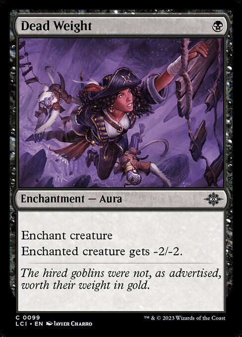 Dead Weight – The Lost Caverns of Ixalan (LCI-99) Magic: The Gathering card | LC-REM-20260804-15393143947596-82e6b971-3f5b-47e7-8209-98d72ee781fc Hoofdafbeelding