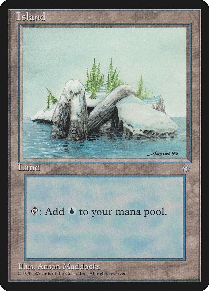 Magic-kaart Island ICE-370 uit Ice Age (Land) Main image