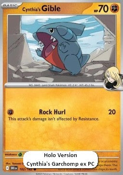 Cynthia's Gible - Destined Rivals: Additionals (Promo) [xDRI-102] Hover Image