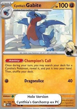 Cynthia's Gabite - Destined Rivals: Additionals (Promo) [xDRI-103] Hover Image