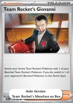Team Rocket's Giovanni - Destined Rivals: Additionals (Promo) [xDRI-174] Main image