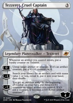 Tezzeret, Cruel Captain - Edge of Eternities: Extras (Mythic) [XEOE-287] Image principale du produit
