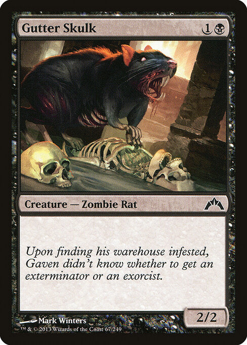 Gutter Skulk – Gatecrash (GTC-67) Magic: The Gathering card
