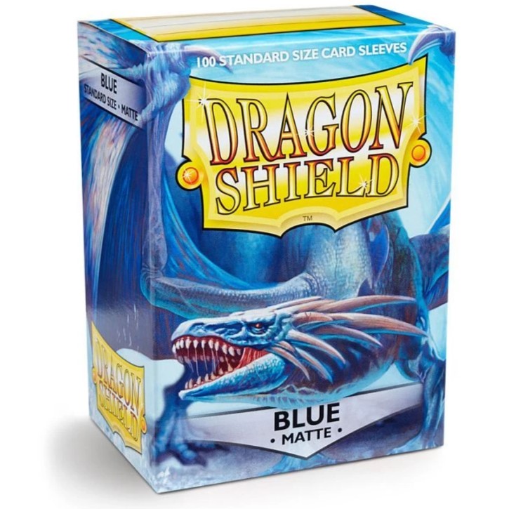Dragon Shield Box Sleeves Matte Blue (100x)