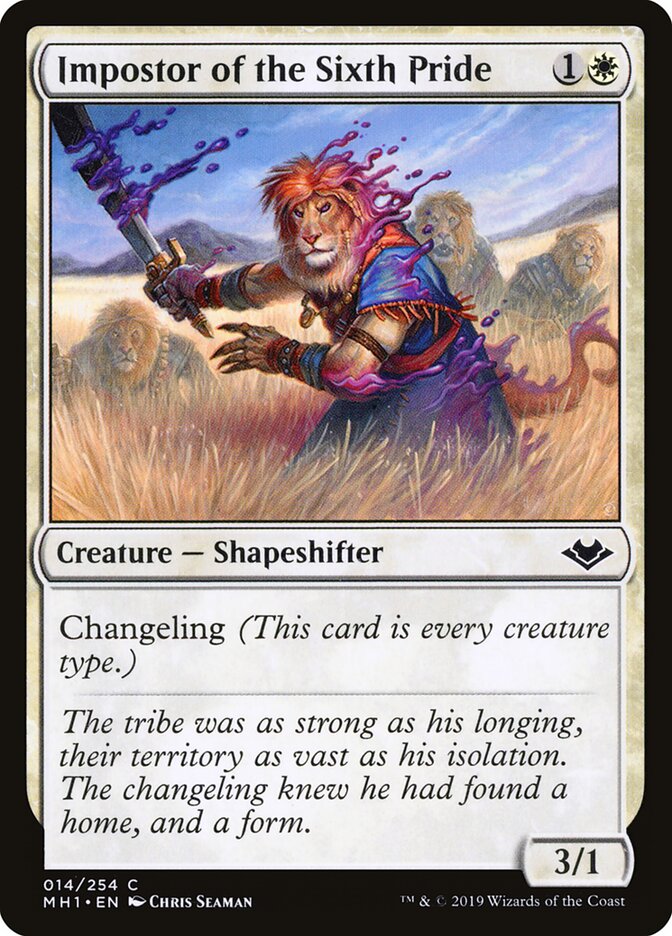 Impostor of the Sixth Pride - Modern Horizons (Common) [MH1-14]