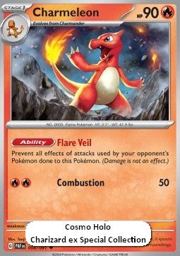 Charmeleon - Paldean Fates (Promo) [PAF-008] Hauptbild