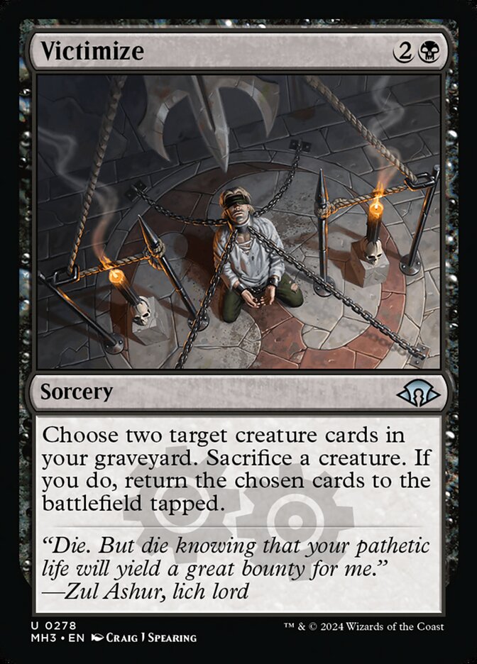 Victimize - Modern Horizons 3 (Uncommon) [MH3-278]