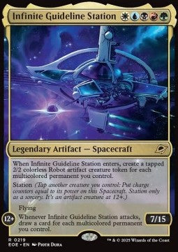 Infinite Guideline Station - Edge of Eternities (Rare) [EOE-219] Imagen principal del producto