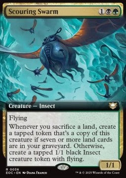 Scouring Swarm - Commander: Edge of Eternities: Extras (Rare) [XEOC-36] Immagine principale del prodotto
