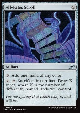 All-Fates Scroll - Edge of Eternities (Uncommon) [EOE-234] Imagen principal del producto