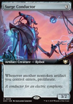 Surge Conductor - Commander: Edge of Eternities: Extras (Rare) [XEOC-39] Immagine principale del prodotto