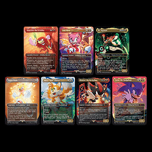 Secret Lair Drop Series: The Sonic Superdrop: Secret Lair x Sonic: Friends & Foes Set - Secret Lair Drop Series: The Sonic Superdrop (Special)