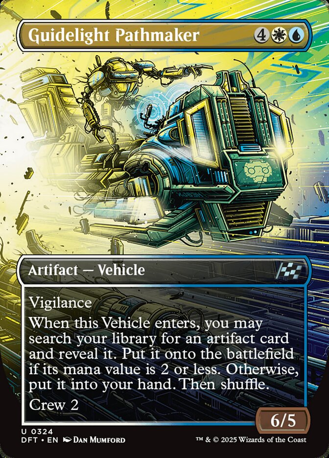 Magic-kaart Guidelight Pathmaker DFT-324 uit Aetherdrift (Uncommon)